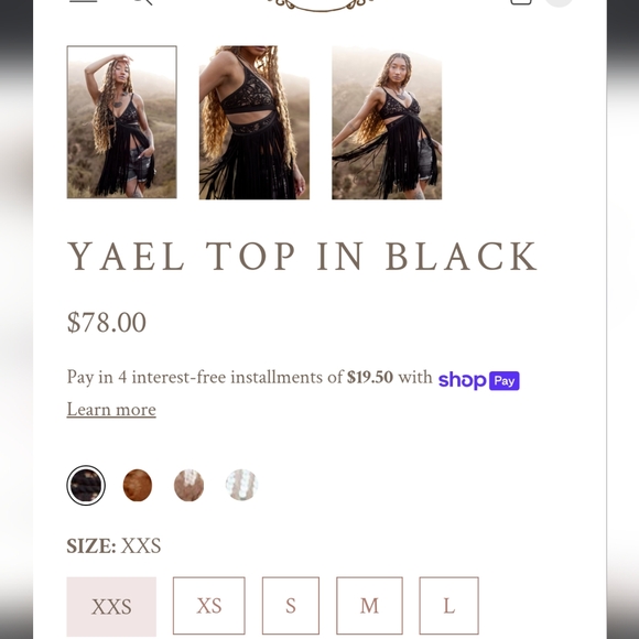 NWT Joyfolie Yael Top - Picture 2 of 10